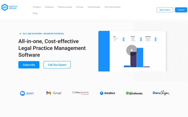 Good Law Software platform